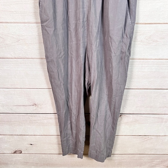 Anthropologie Cloth & Stone Medium Gulpiyuri Jumpsuit Flutter Sleeve - Picture 3 of 12